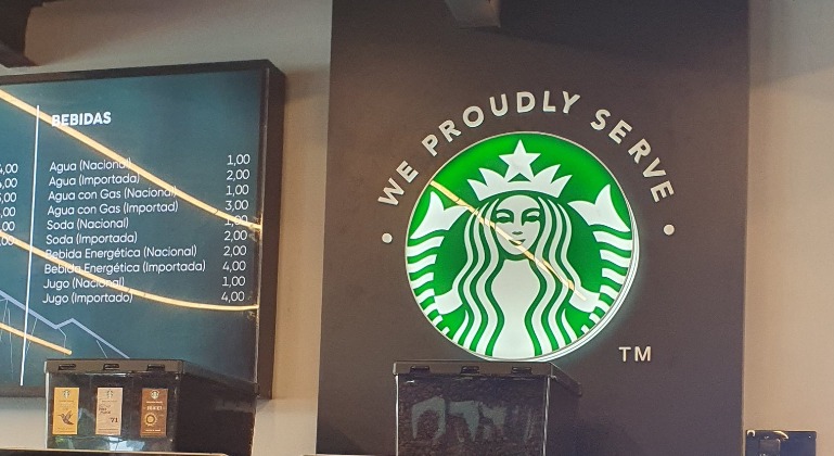 Starbucks - We Proudly Serve