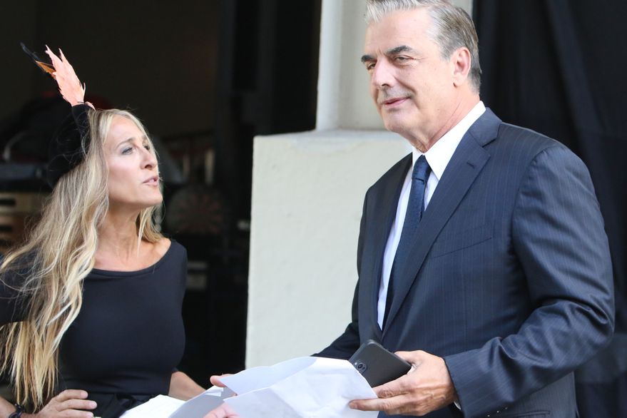 Sarah Jessica Parker y Chris Noth 