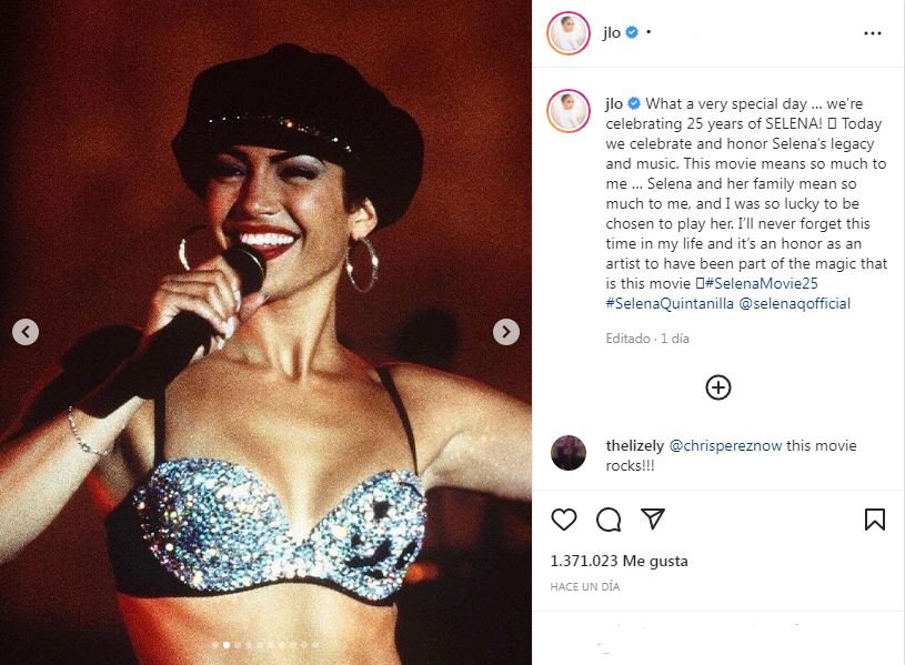 Jennifer López Selena