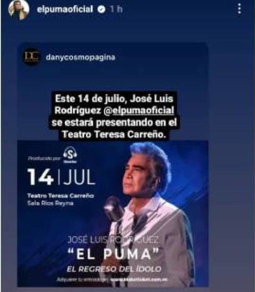 José Luis Rodríguez “El Puma”