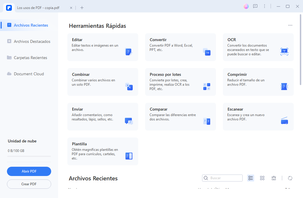 PDF Plataforma