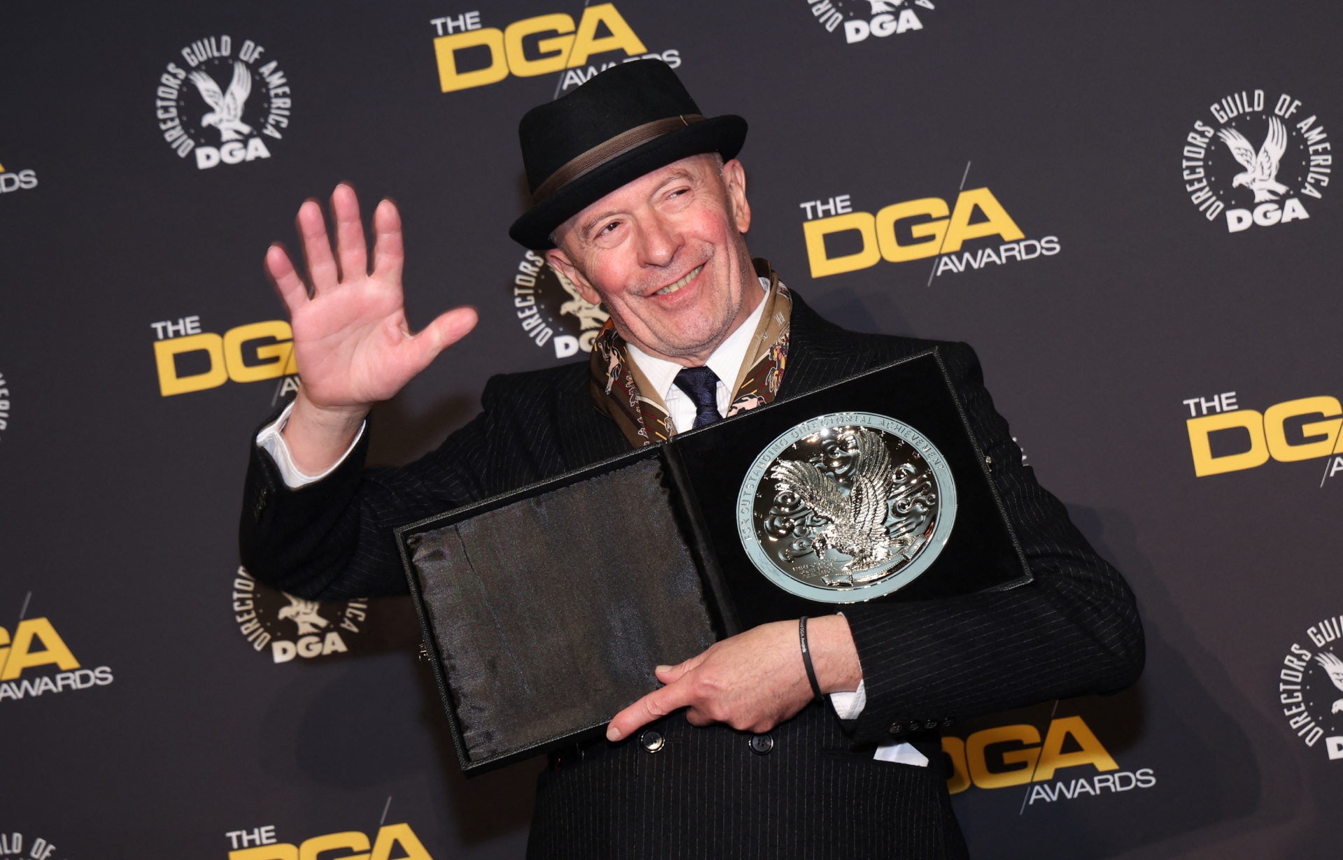 Jacques Audiard, director de Emilia Pérez. AFP