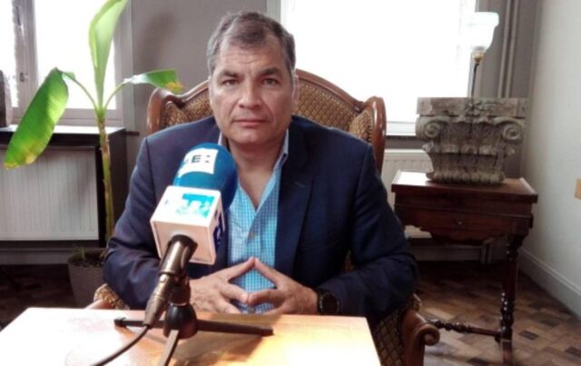 Correa criticó orden judicial emitida en su contra por caso de secuestro