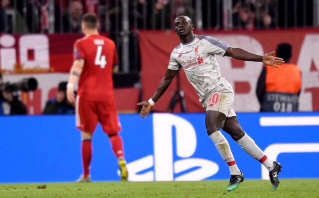 Mané lideró clasificación del Liverpool en campo del Bayern