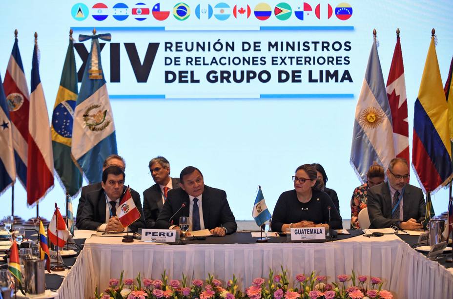 El Grupo de Lima debate en Guatemala salida a la crisis venezolana - EL ...
