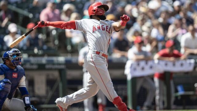 Luis Rengifo termina fracturado su primera temporada en las Mayores