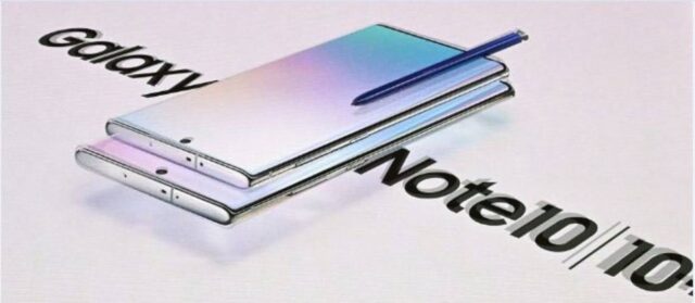 Samsung presentó el Galaxy Note 10 y Note 10 Plus