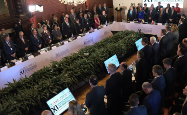 Grupo de Lima: Acciones contra la AN violan normas democráticas