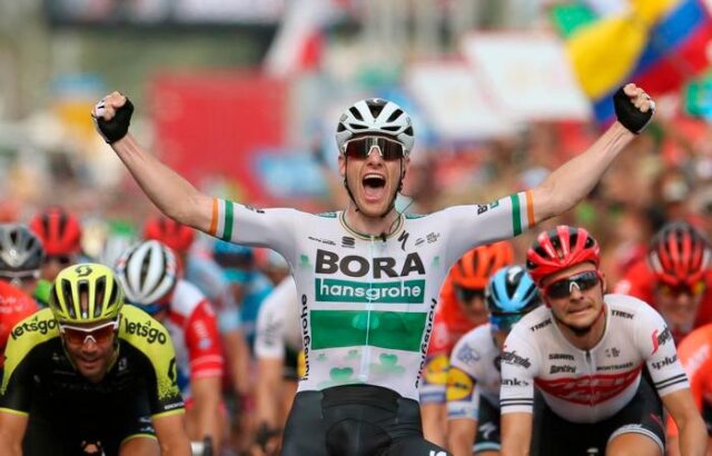 Sam Bennett conquistó la 3ª etapa de Vuelta a España