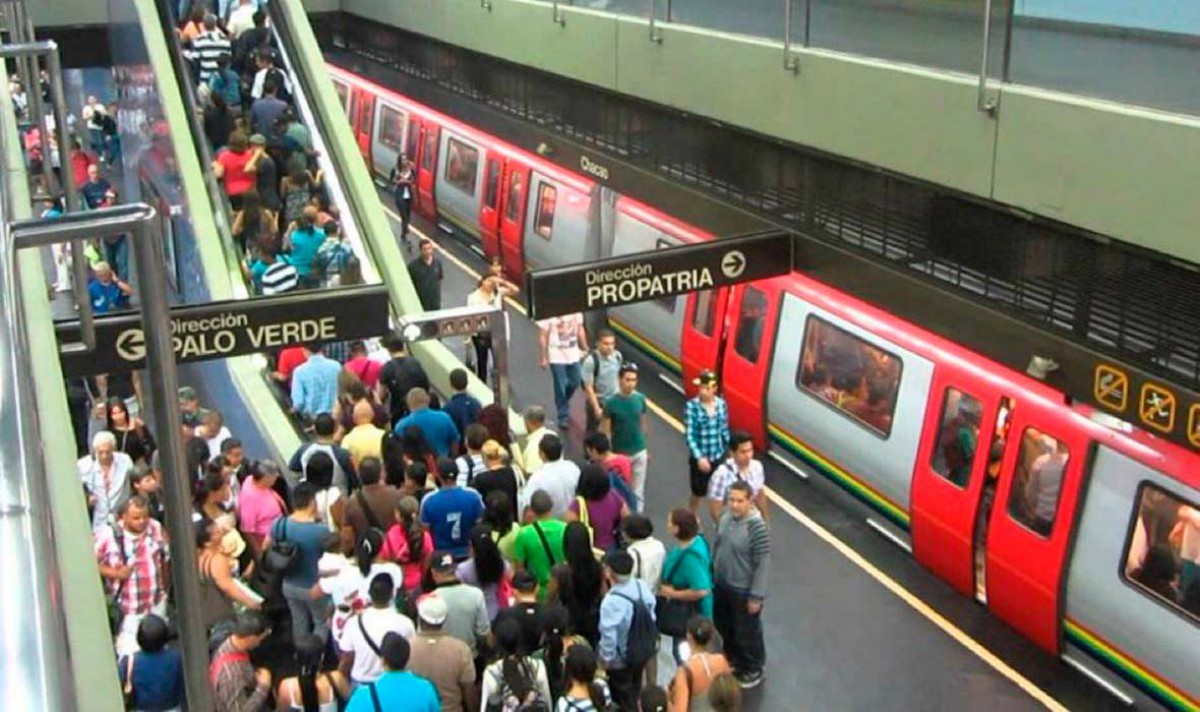 Trabajadores del Metro de Caracas protestaron por el deterioro del sistema