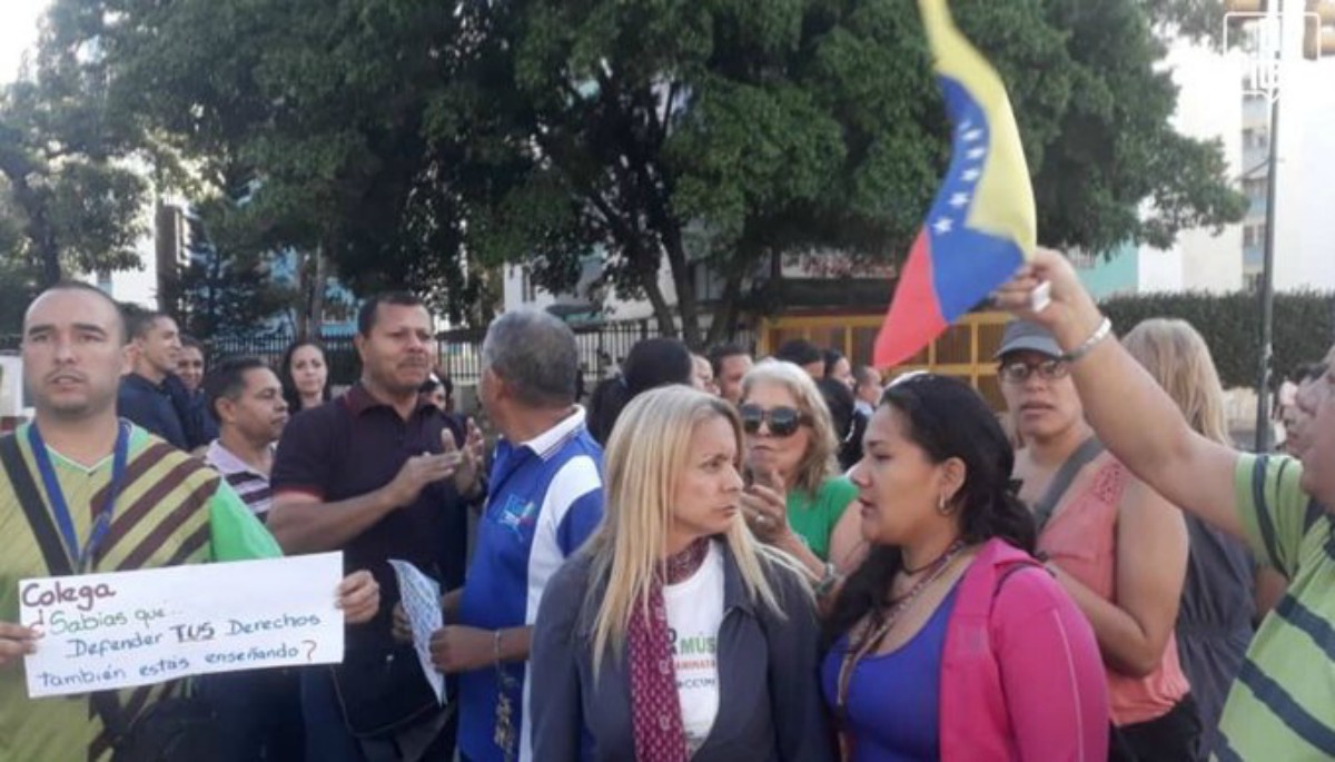 Protesta docentes