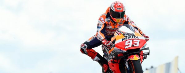 Márquez está a sólo dos puntos de ser campeón del mundo
