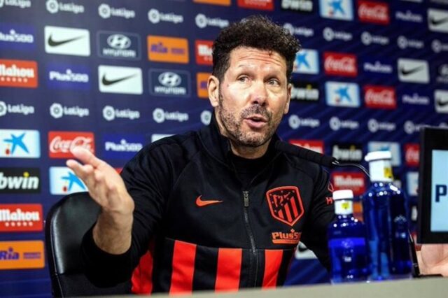 Diego Simeone va con la ilusión de siempre al Santiago Bernabéu