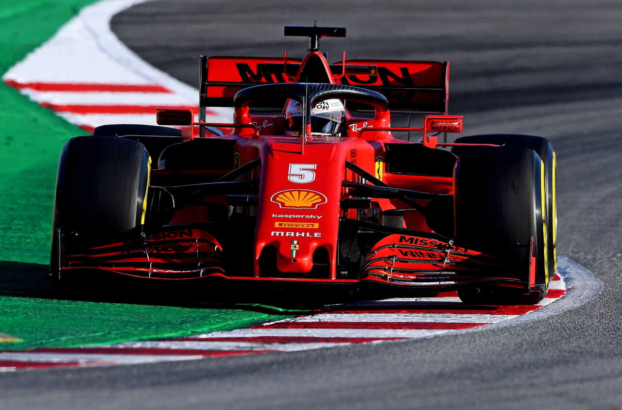 Ferrari en Barcelona-cortesía