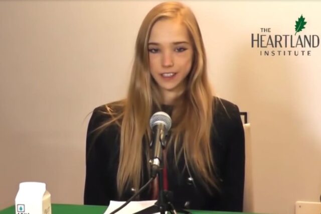 La anti-Greta: ¿quién es la adolescente que cuestiona el cambio climático?