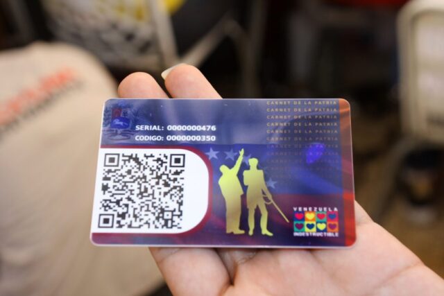 Comenzó la entrega del bono de Carnaval a través del carnet de la patria
