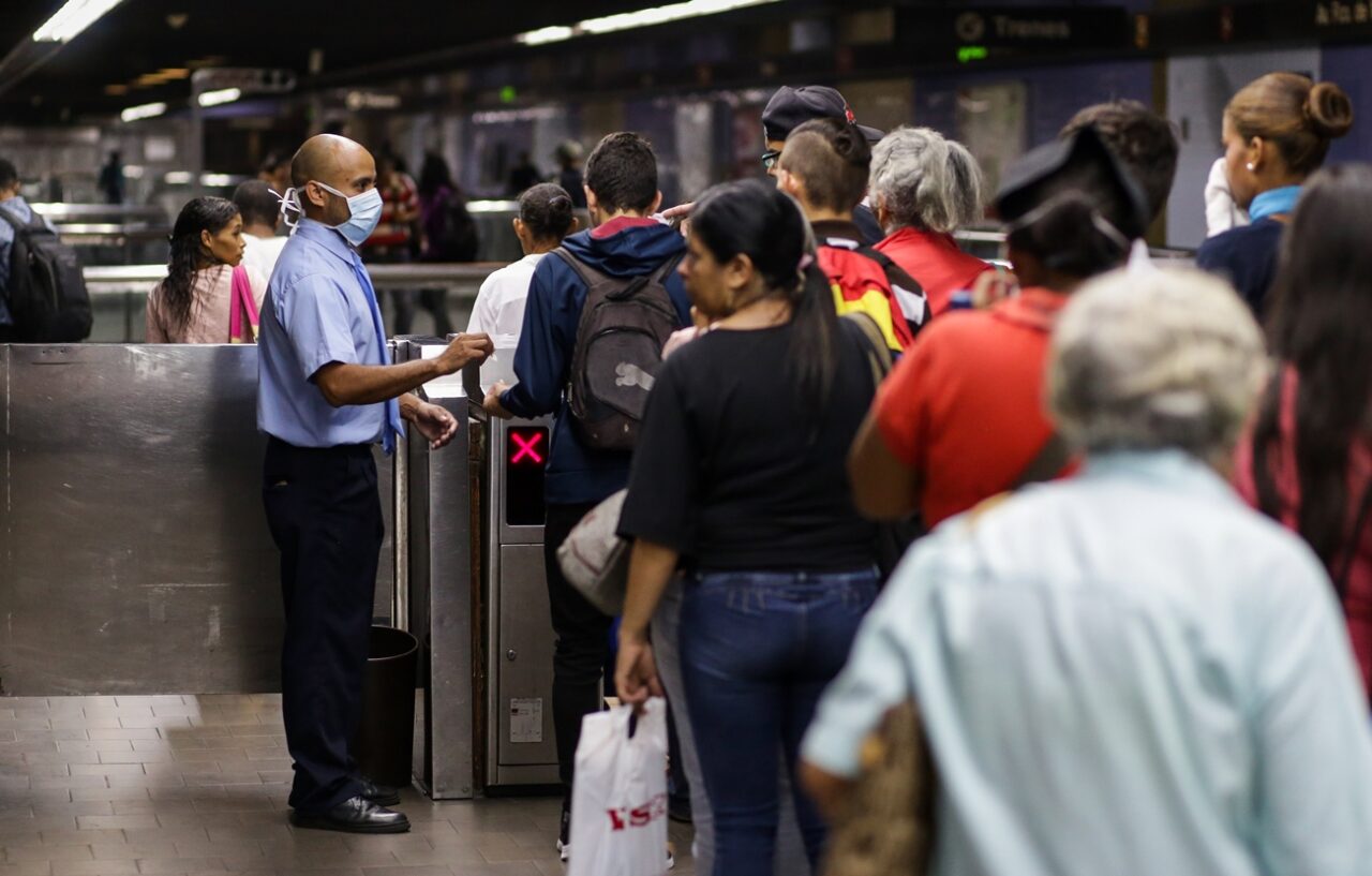 Metro de Caracas, coronavirus