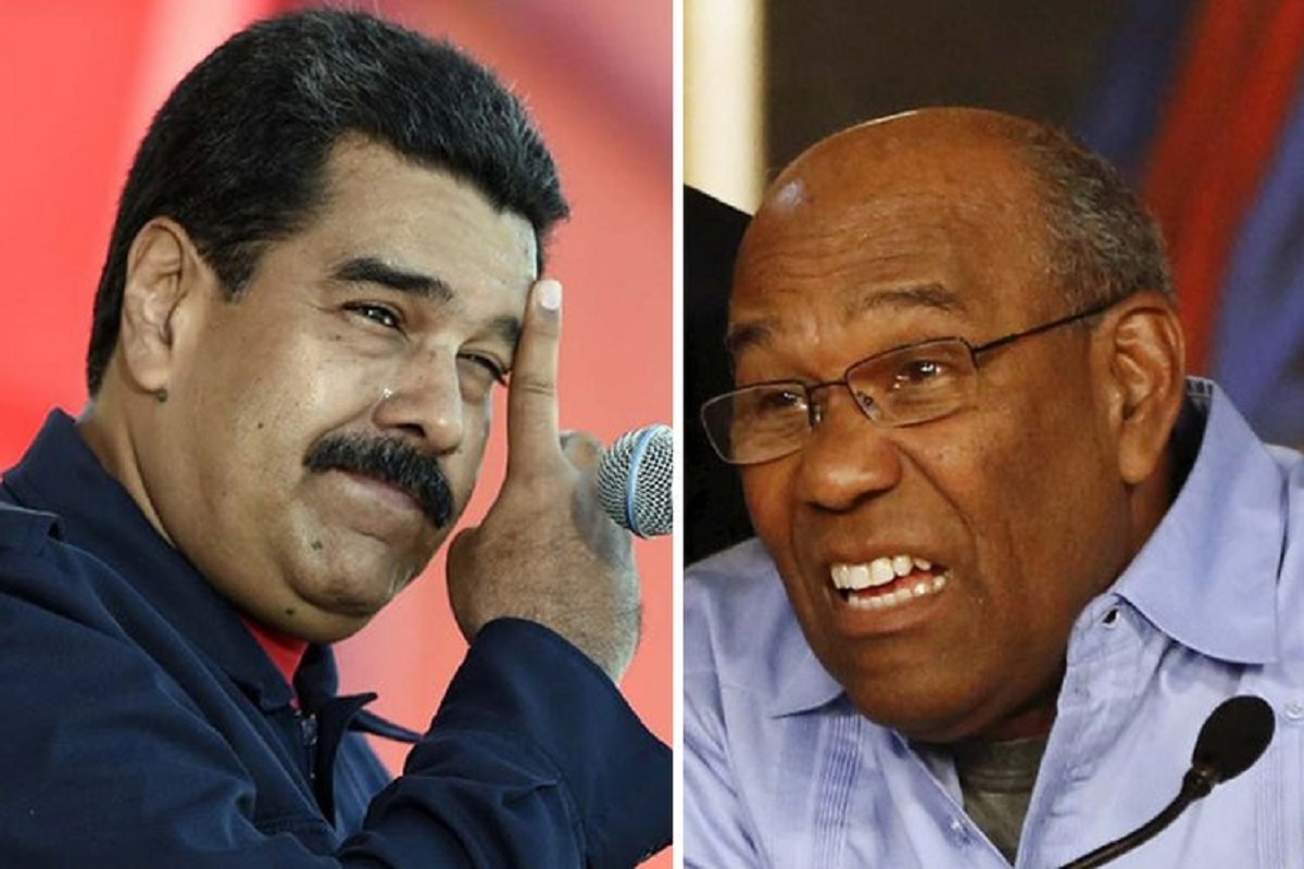 Maduro y Aristobulo Isturiz