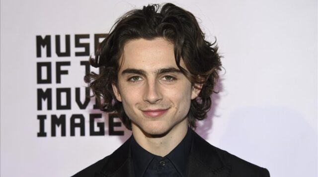 Revelan la primera imagen de Timothée Chalamet en Dune