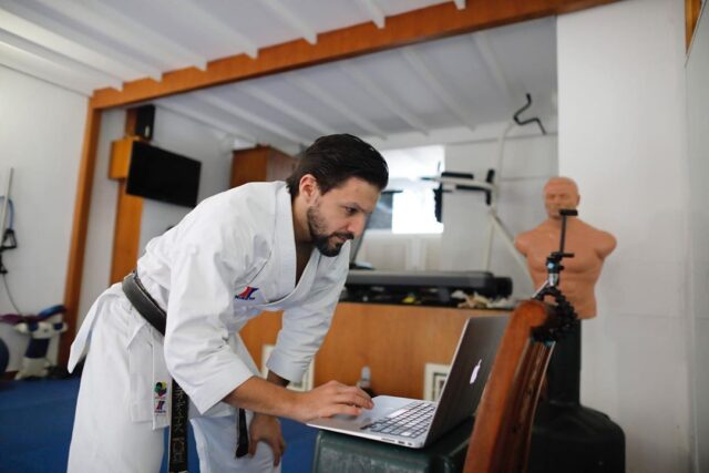 Constancia y disciplina: artistas y deportistas cuentan cómo enfrentan el confinamiento