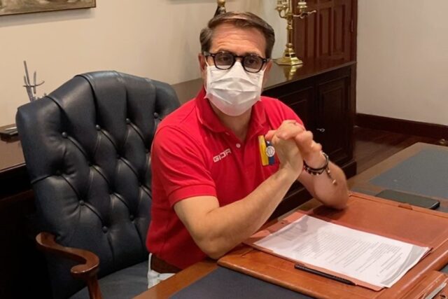 Rafael Lacava confirmó el segundo caso positivo de coronavirus en Carabobo