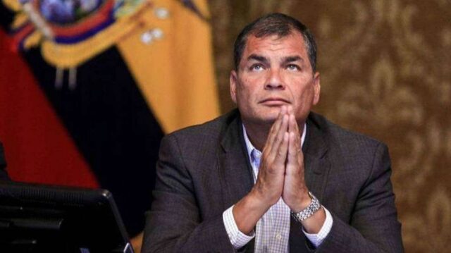 Justicia de Ecuador avaló ejecución de condena contra Correa por corrupción