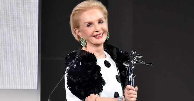Carolina Herrera emitirá un documental en la Semana de la Moda de Nueva York