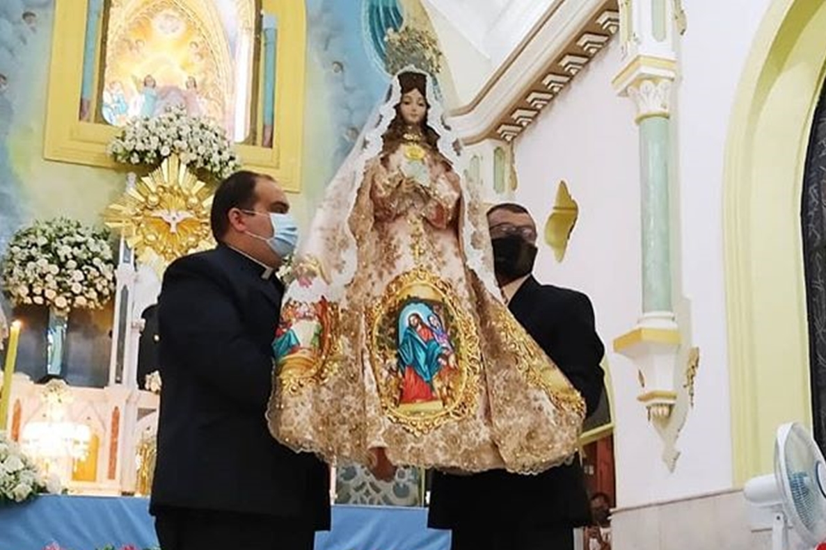 Misa en honor a la Virgen del Valle se realizó de forma virtual