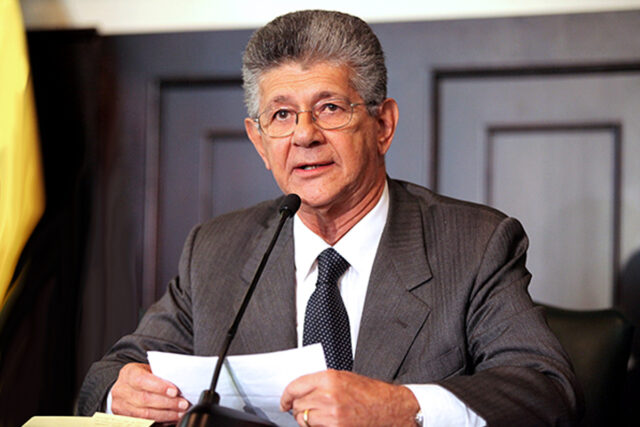 Ramos Allup: TSJ impide libre participación electoral al prorrogar intervención de AD