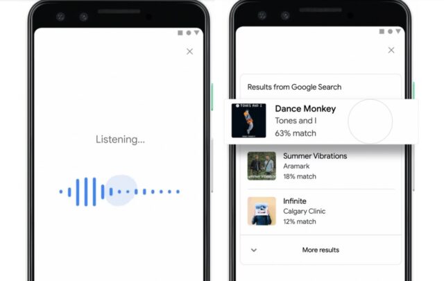 Google ayuda a identificar una canción con solo tararearla