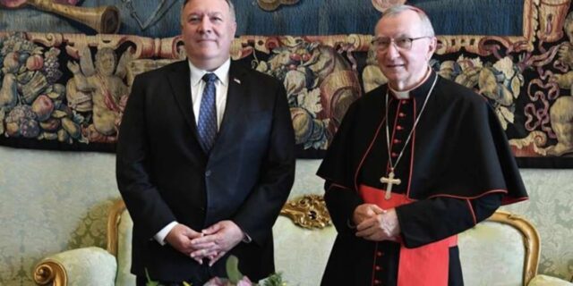 Pompeo agradeció al Vaticano sus llamados para frenar la crisis en Venezuela