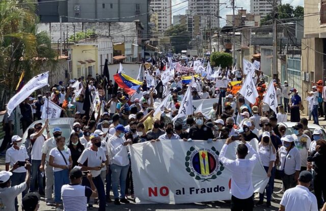Carlos Prosperi: Ni un voto blanco pueden tener en la farsa electoral