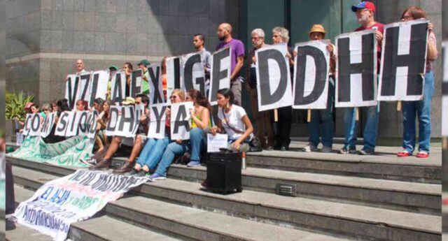ONG cuestionan al gobierno de Maduro en el Día Internacional de los Derechos Humanos