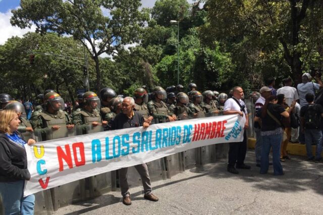 Trabajadores de la UCV convocaron movilización para el 18 de noviembre