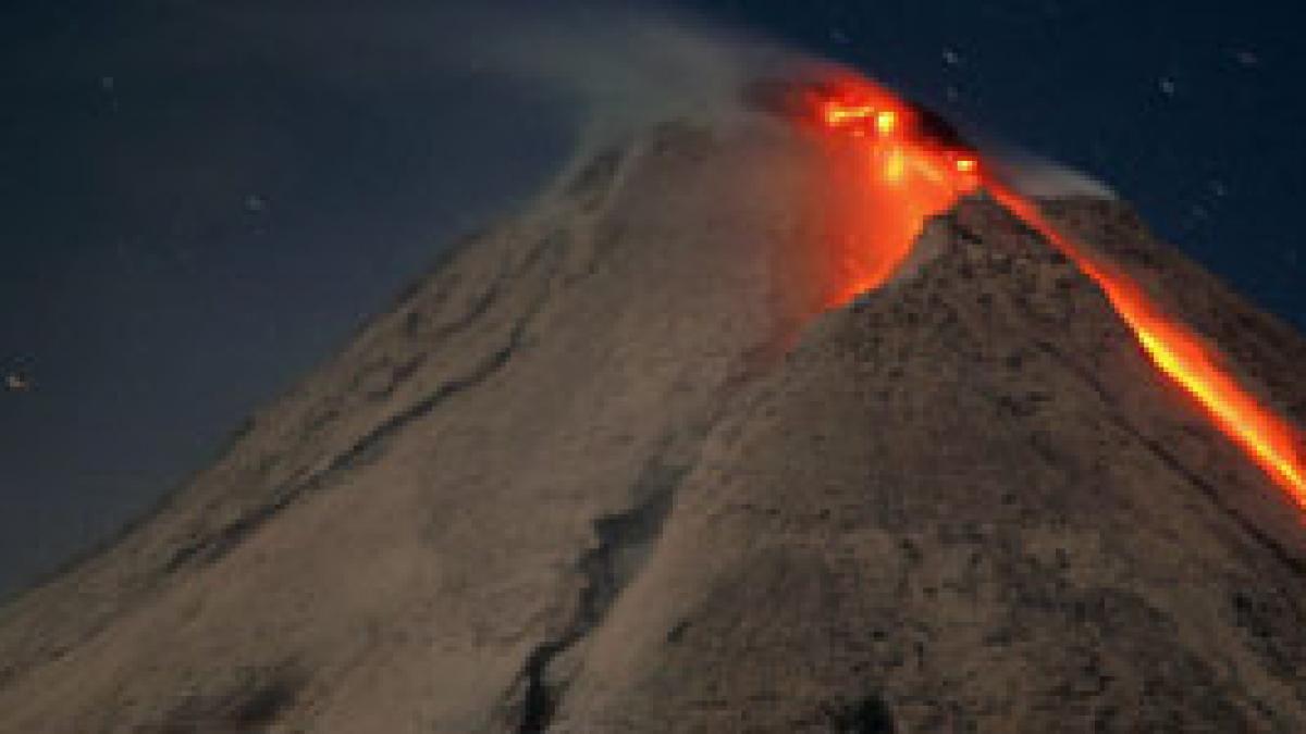 volcán lava