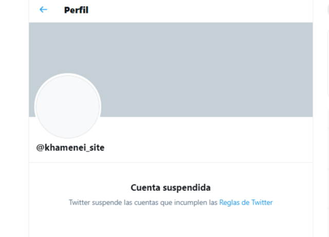 Twitter suspende una cuenta vinculada al líder iraní por amenazar a Trump
