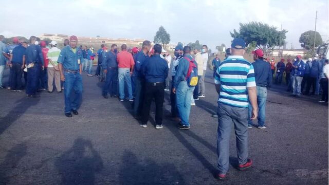 Trabajadores de Sidor paralizaron las pocas plantas operativas en protesta por bajos salarios