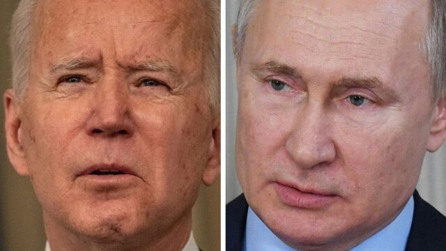 Biden llamó a Putin: lo instó a disminuir las tensiones en Ucrania