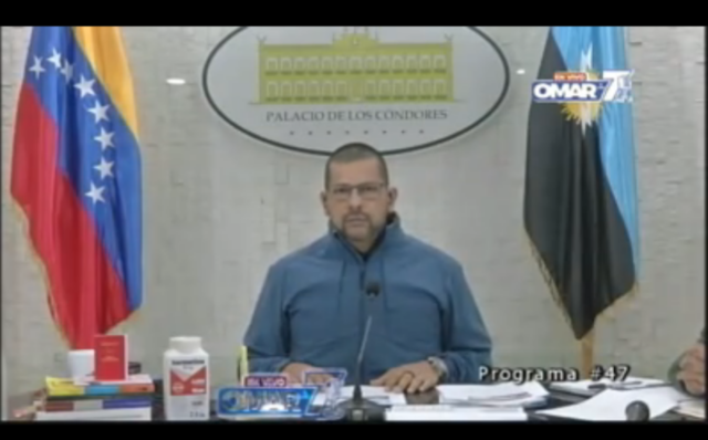 Omar Prieto acusó a Estados Unidos de financiar bandas delictivas en Zulia