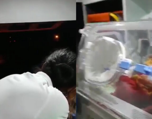 [VIDEO] Bebé murió en ambulancia que no pudo pasar bloqueo en una vía de Colombia