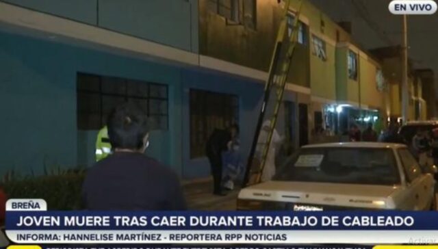 Venezolano falleció en Perú tras caer de una escalera cuando instalaba una línea de Internet