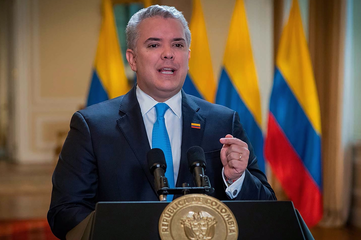 Iván Duque condena el genocidio de Rusia y la "dictadura oprobiosa" de Venezuela