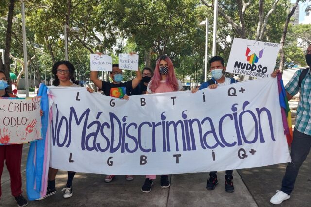 Personas LGBTIQ+ protestaron en Caracas para exigir justicia por crímenes de odio