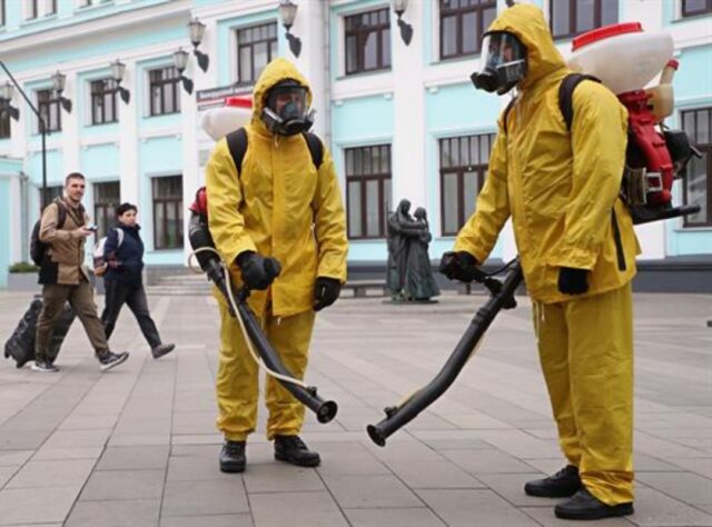 Los casos diarios de coronavirus vuelven a superar los 20.000 en Rusia