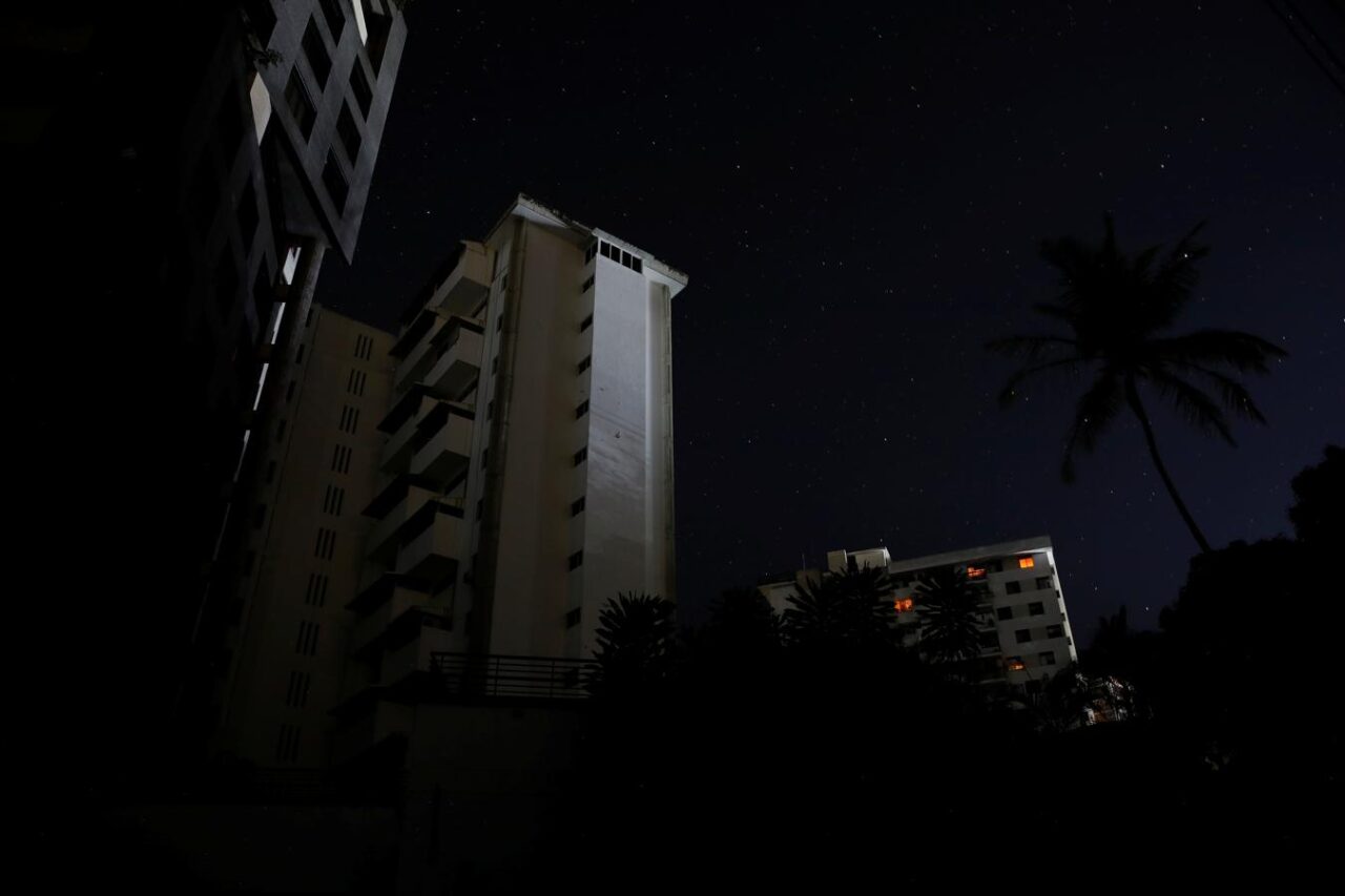 Apagón en Caracas