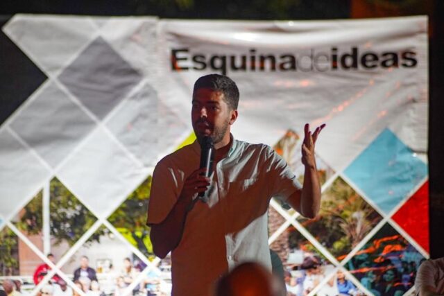 Andrés Schloeter dice que mejorará la seguridad en el municipio Sucre para reactivar la economía