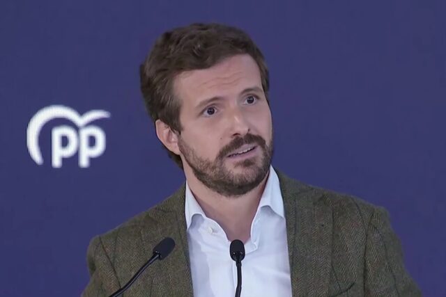 Pablo Casado: “José Luis Rodríguez Zapatero ampara a la dictadura de Maduro”