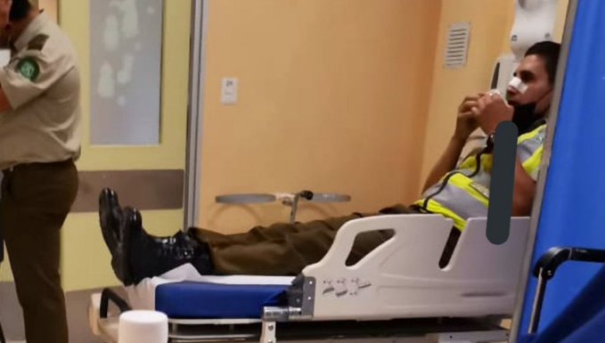 carabinero agredido por venezolanos