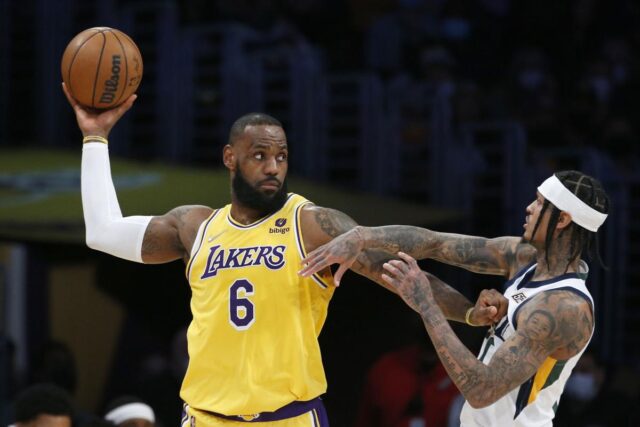 LeBron James lamenta la falta de energía y esfuerzo en las derrotas de Lakers