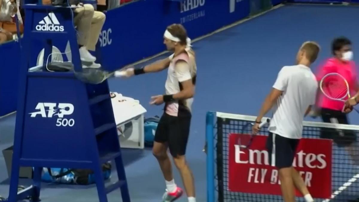 Zverev árbitro